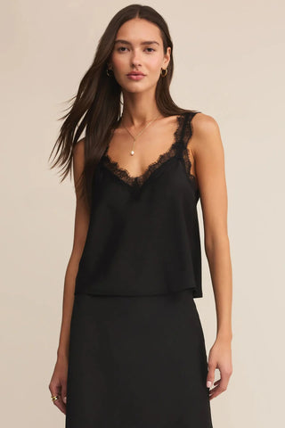 Uma Lace Satin Cami