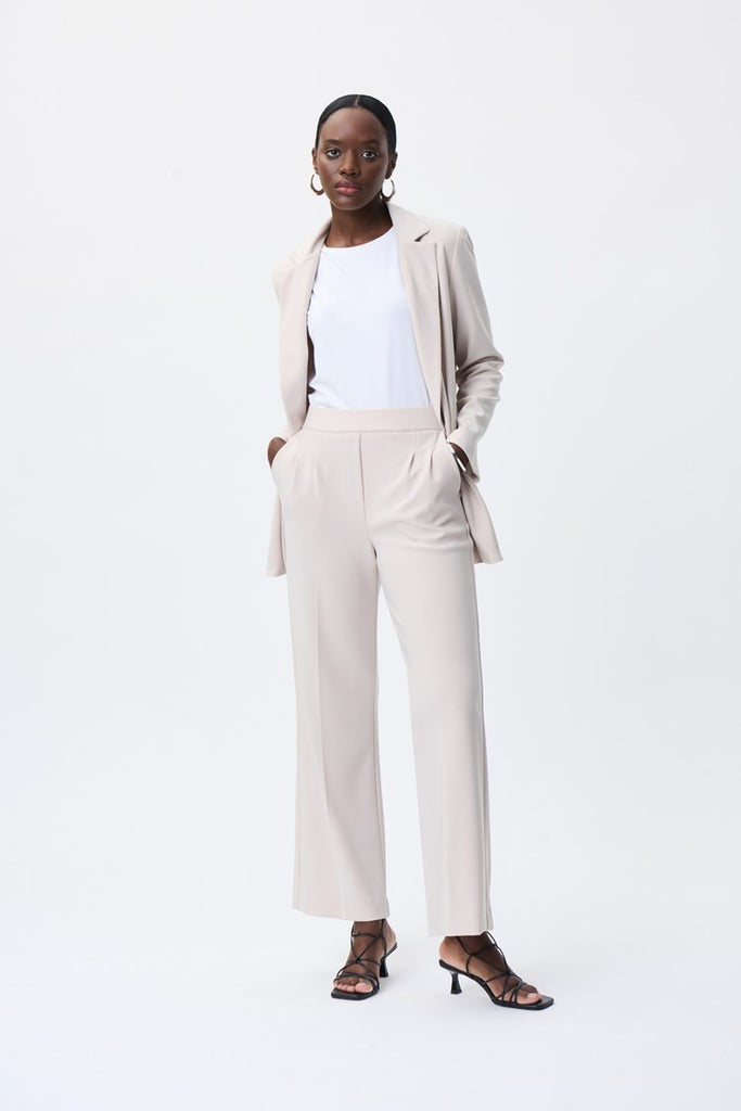 Wide-Leg Knit Pants