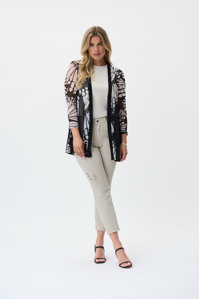 Butterfly Print Cover-Up