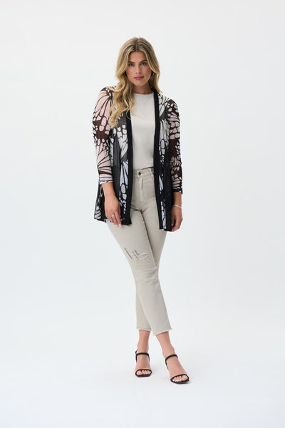 Butterfly Print Cover-Up