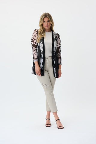 Butterfly Print Cover-Up