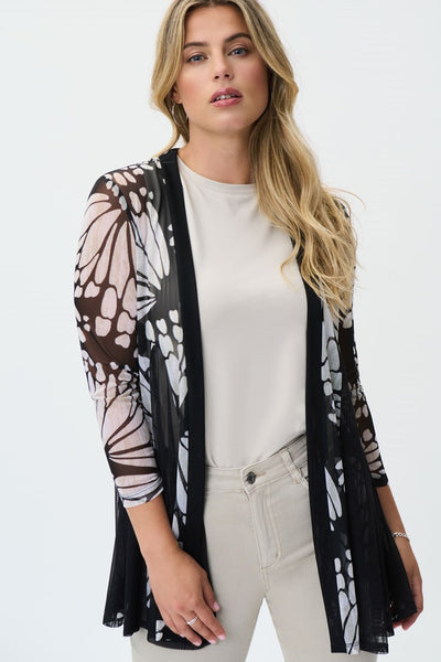 Butterfly Print Cover-Up
