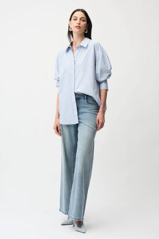 Striped Button-Up