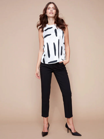 SIDE SLIT TAILORED PANT