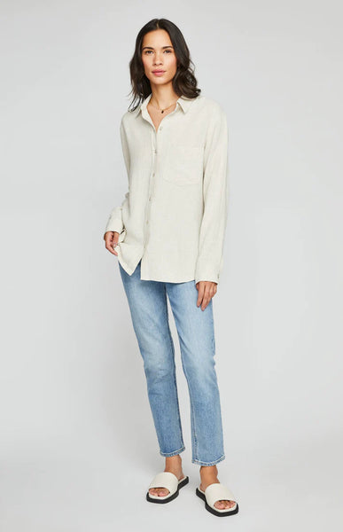 PORTIA BUTTON-DOWN