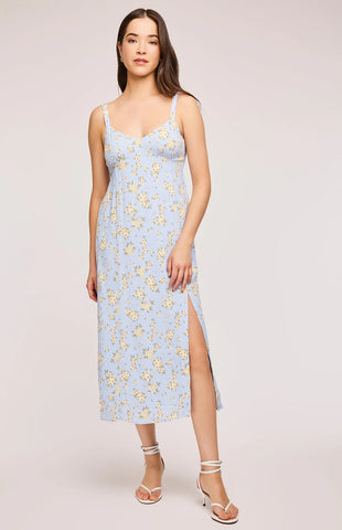 Lysandra Floral Midi Dress