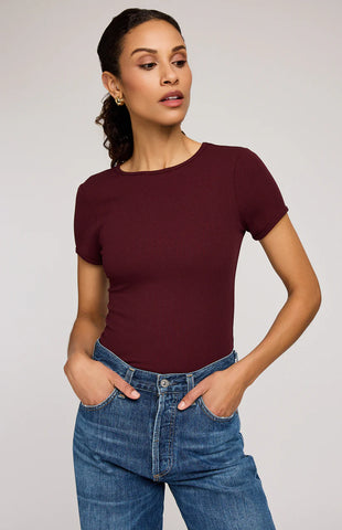 Shania Ribbed Tee