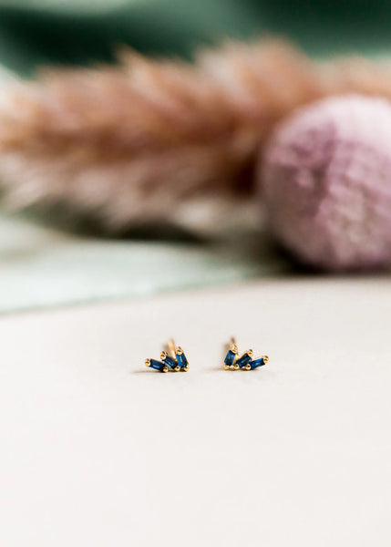 Sapphire Offset Trio Stack