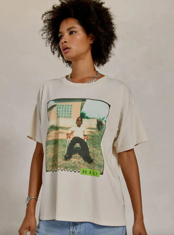 NOTORIOUS B.I.G YOUNG BIGGIE MERCH TEE