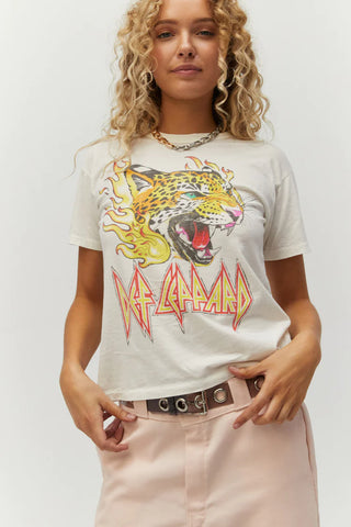 DEF LEPPARD TNT PYROMANIA '83 RINGER TEE