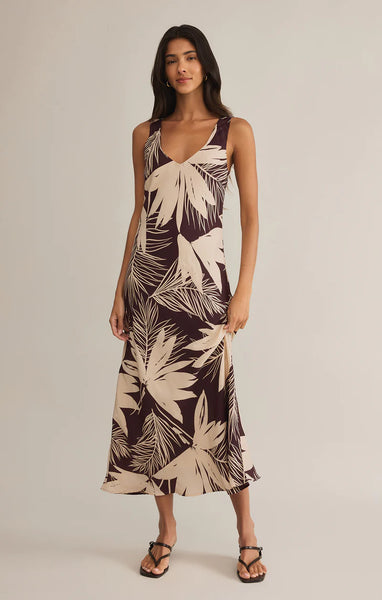 HANA LA ROSA DITSY MAXI DRESS
