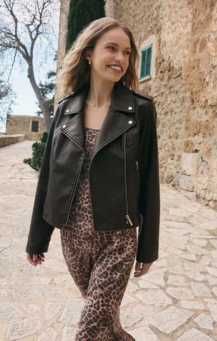 Alchemy Moto Faux Leather Jacket