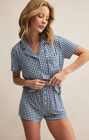 Amy Gingham Top