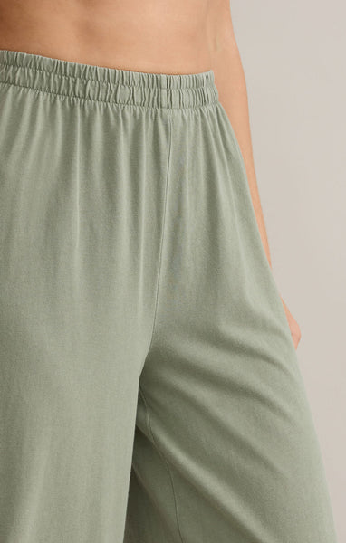 SCOUT JERSEY CROP FLARE PANT
