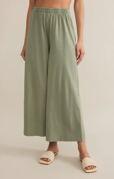 SCOUT JERSEY CROP FLARE PANT
