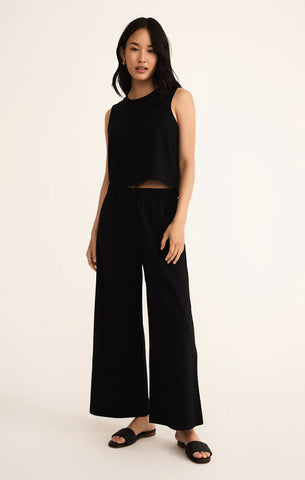 SCOUT JERSEY CROP FLARE PANT