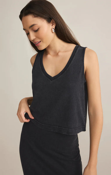 SLOANE V-NECK TOP