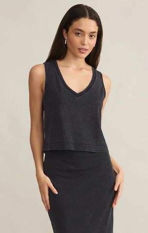 SLOANE V-NECK TOP