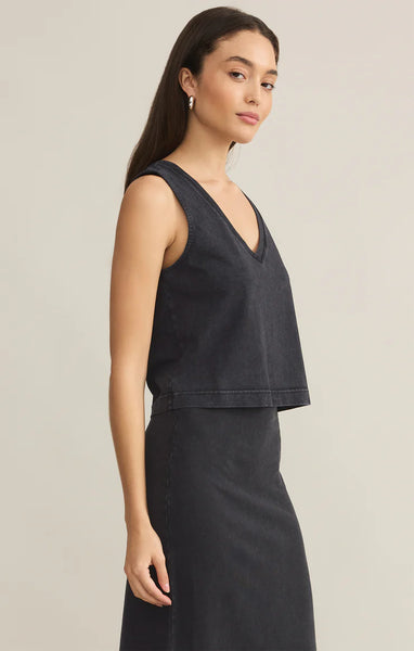 SLOANE V-NECK TOP