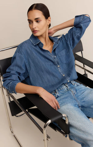 Atwood Lightweight Denim Button Up