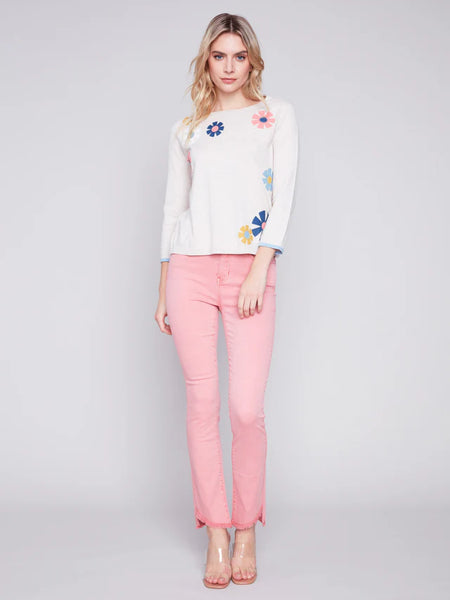 FLOWER PATCH SWEATER