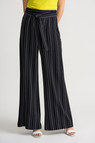 STRIPED WIDE LEG PANT