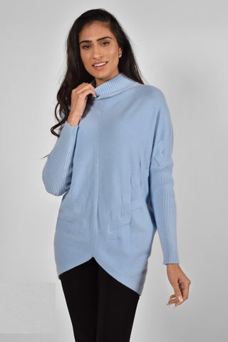 MOCK NECK SWEATER