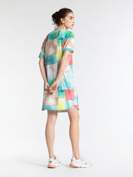 DRESS WITH PRINT