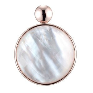 Reign White Crystal and Mother of Pearl Necklace - Nica's Clothing & Accessories
