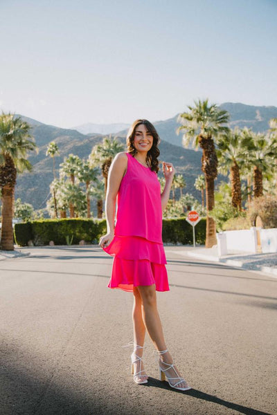 TIERED TANK DRESS