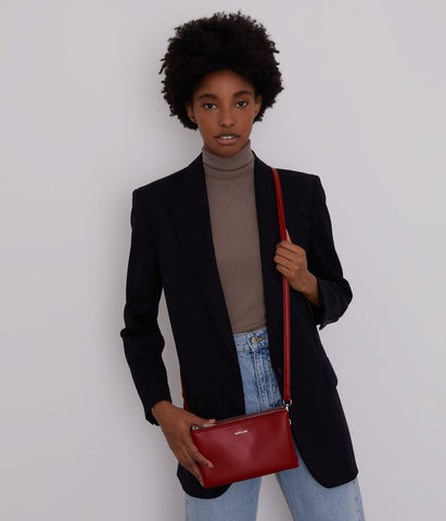 TRIPLET VEGAN CROSSBODY