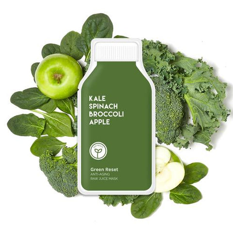 GREEN RESET ANI AGAING RAW JUCIE MASK