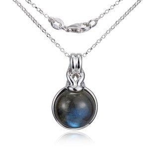 Reign Genuine Labradorite Bubble Necklace - Nica's Clothing & Accessories