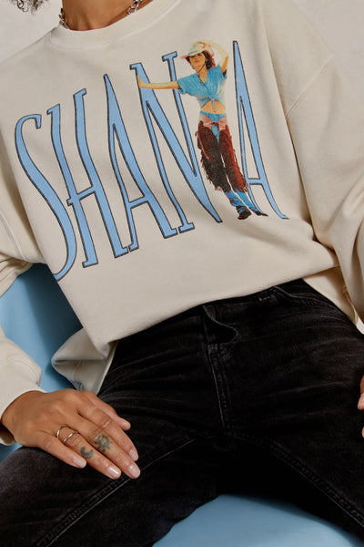 SHANIA BOOTS BEEN UNDER OVERSIZED CREW