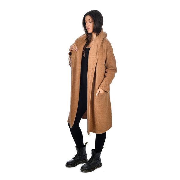 GABBY HOODED COATIGAN