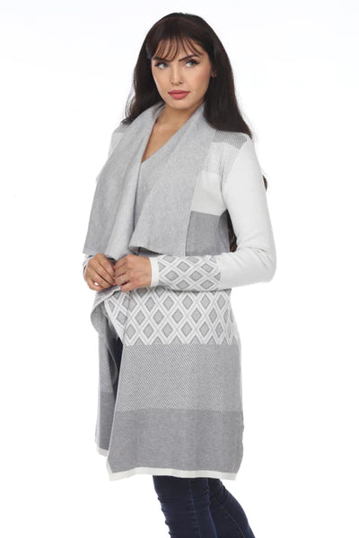 PRINTED CARDIGAN