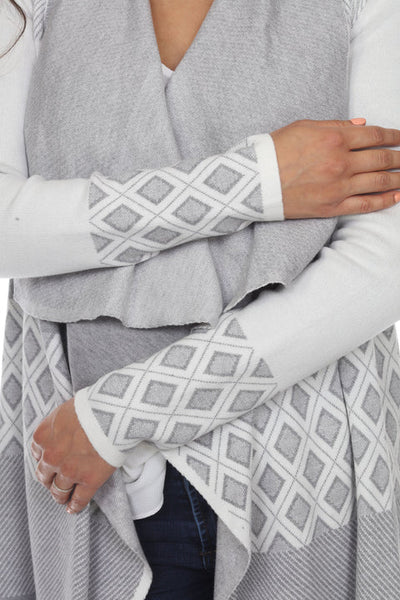 PRINTED CARDIGAN