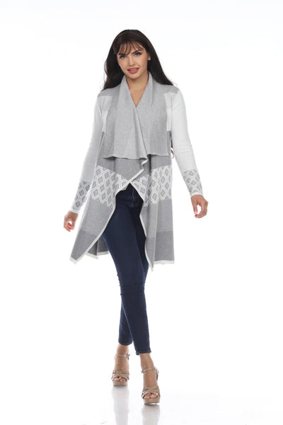 PRINTED CARDIGAN