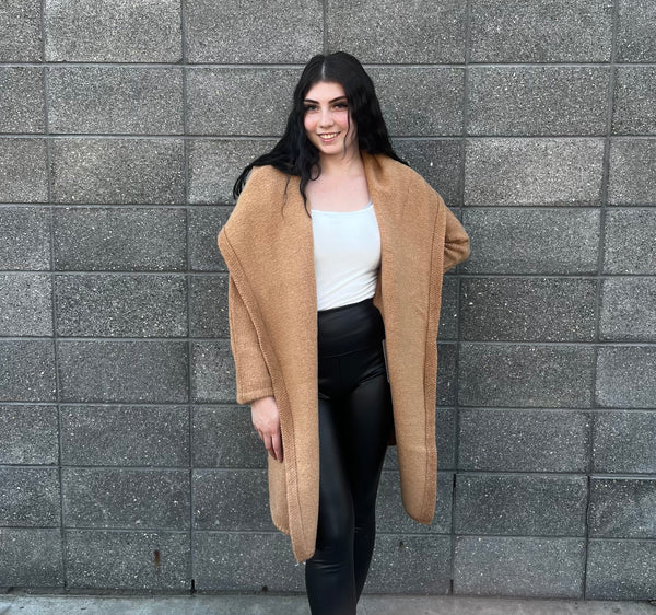 GABBY HOODED COATIGAN