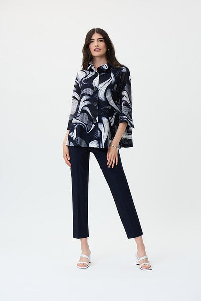 SWIRL PRINT JACKET