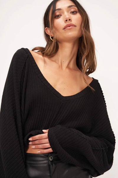 MY EVERYTHING V-NECK SWEATER