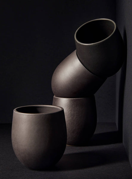 Handamde Stoneware Coffee & Tea Cup | Epa 15 oz: Matte White
