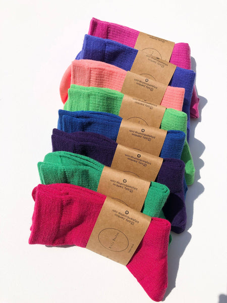 MERINO SMART SOCKS - crystal bright: Emerald