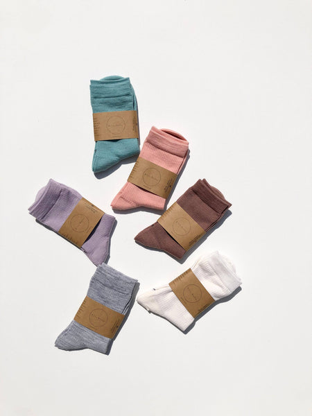 MERINO SMART SOCKS - pastel: Cloud ☁️