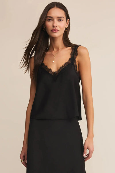 Uma Lace Satin Cami
