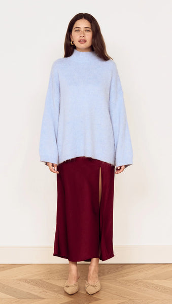 Lumiere Bias Midi Skirt