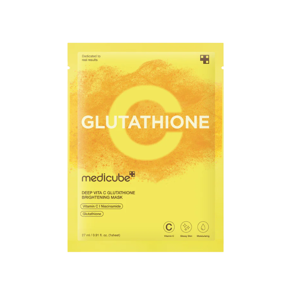 Medicube Deep Vita C Glutathione Brightening Mask 27ml