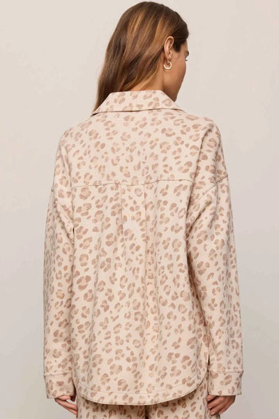 All Day Knit Leopard Jacket