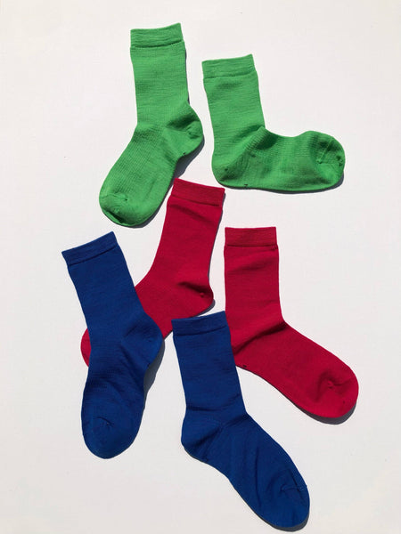 MERINO SMART SOCKS - crystal bright: Emerald
