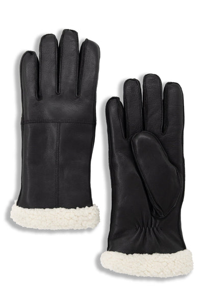 COLWOOD LEATHER GLOVES - Black